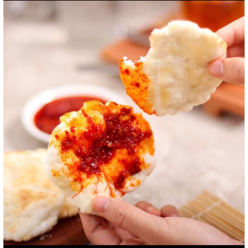 

kemplang khas palembang tunu vegan