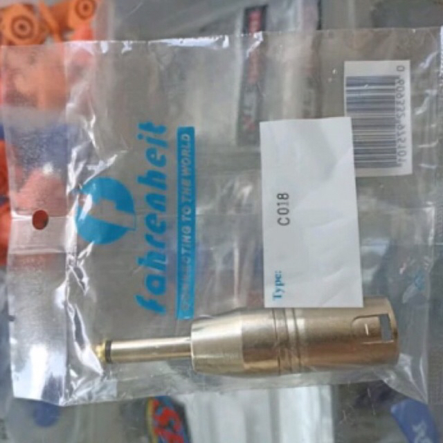 jack adapter canon male to akai mono