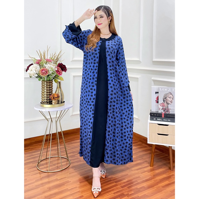 Gamis Ana Super Jumbo Busui Rayon Premium Ld 120cm