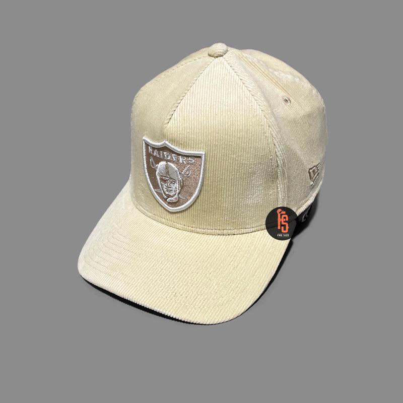 TOPI NEW ERA ORIGINAL A FRAME COR LV RAIDERS IVORY