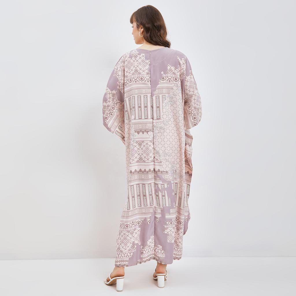 lok Mauza kaftan / dress kondangan terbaru/ kaftan motif / kaftan model terbaru / kaftan lebaran