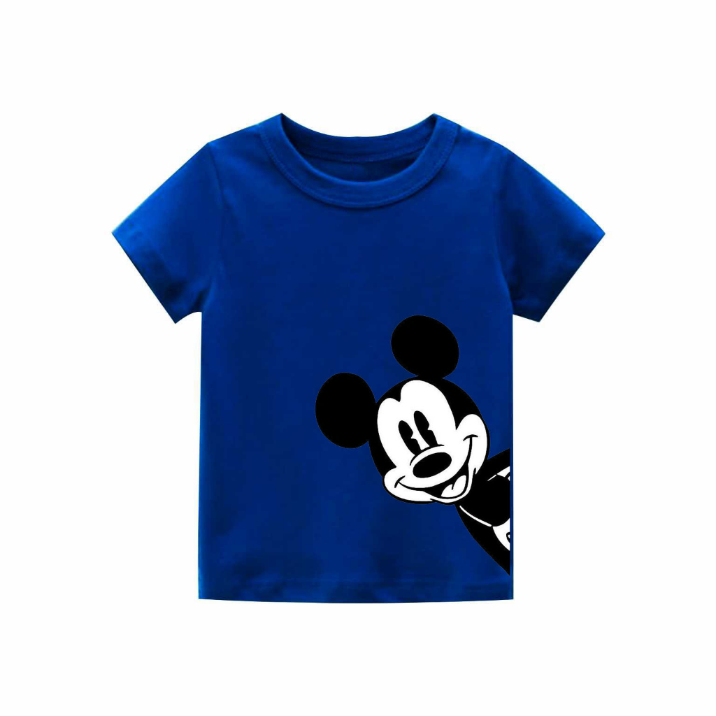 Kaos Anak laki-laki &amp; perempuan mickey | kaos cotton combed 30s printing | Kaos Distro anak