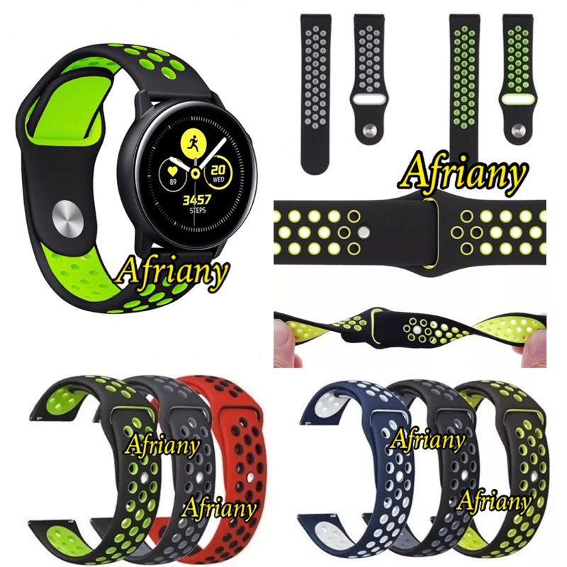 Tali Jam Strap Amazfit Stratos  / Amazfit 2 Stratos / Amazfit 3 Stratos - Nike Rubber Silikon Sporty