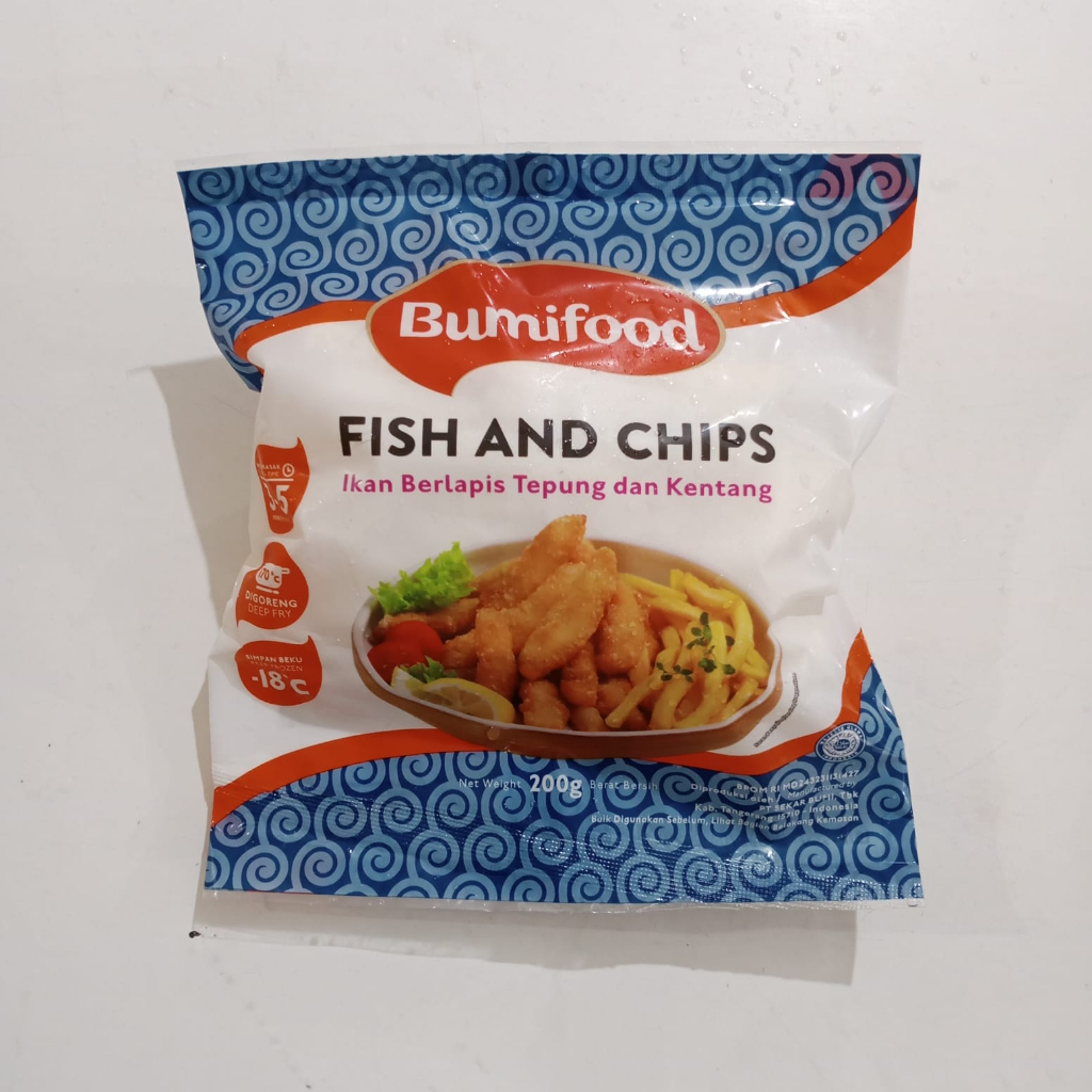 

BUMIFOOD fish & CHIP 200gr
