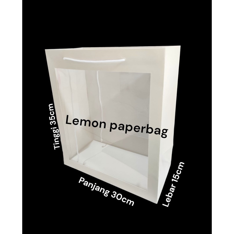 

Paperbag putih requestan