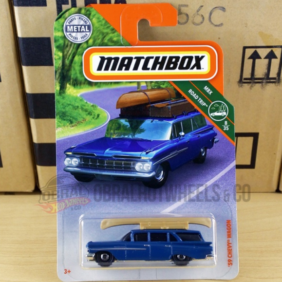 Matchbox Reguler - Chevy Wagon Road Trip