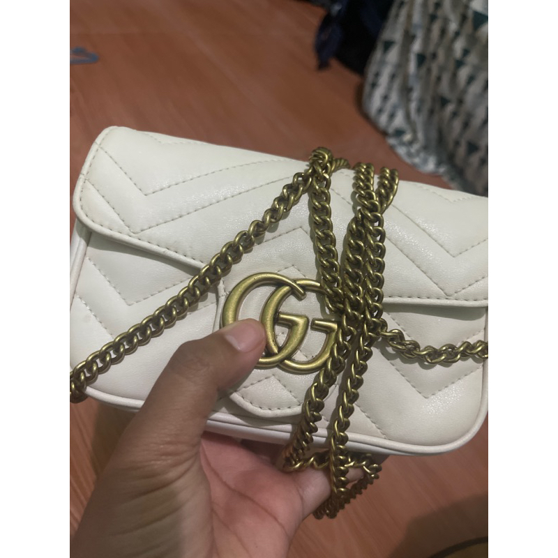 Gucci marmont putih