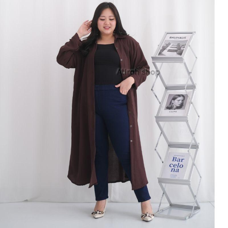long tunik jumbo ld120/long tunik jumbo viral/long tunik katun polos