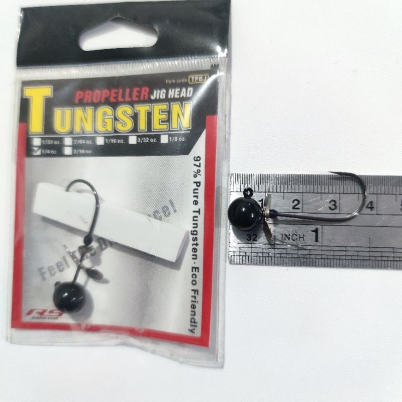 Tungsten Propeller Jighead 7.2g