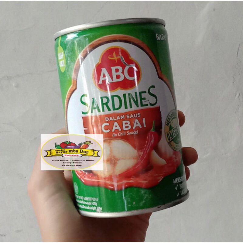 

Ikan Sarden Saus Cabai 155 Gram - 425 Gram