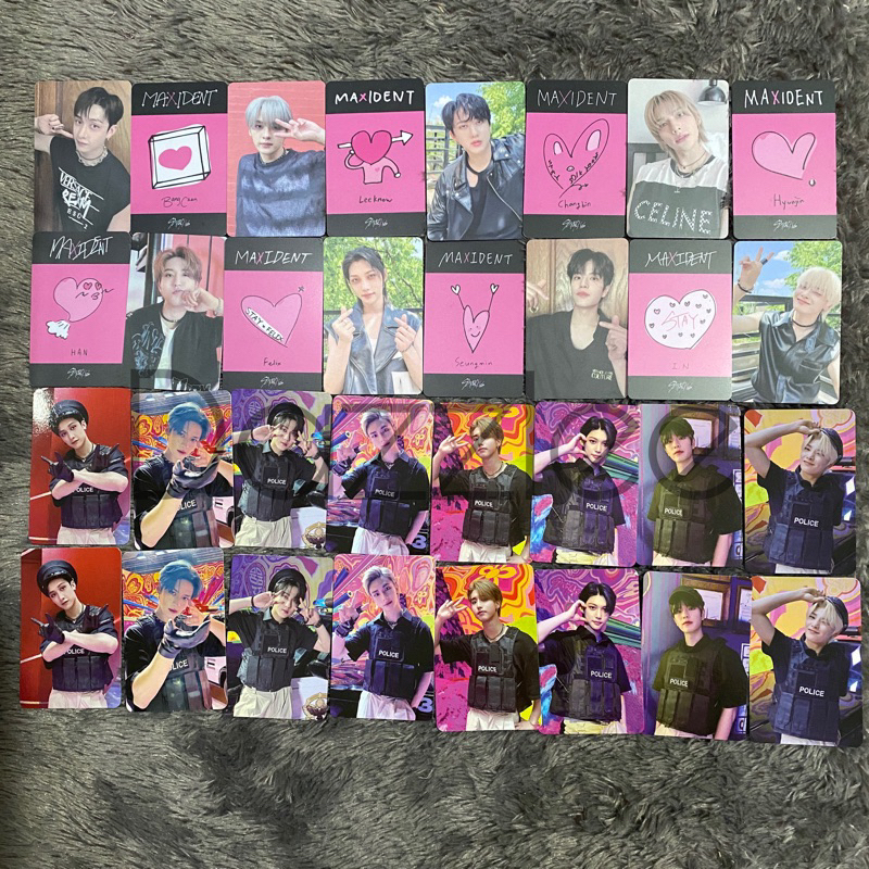 Stray Kids photocard photo card pob ld lucky draw soundwave offline maxident bang chan bangchan leek