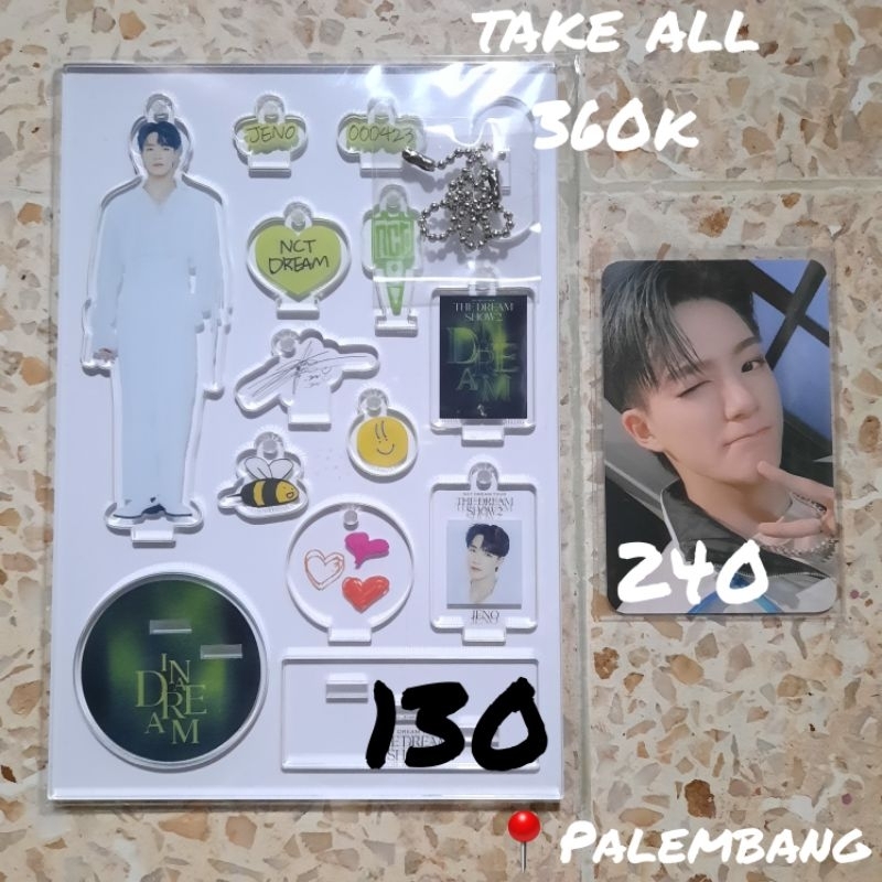 OFFICIAL PC JENO MD ACRYLIC STAND KEYRING THE DREAM SHOW (TDS) 2 NCT DREAM