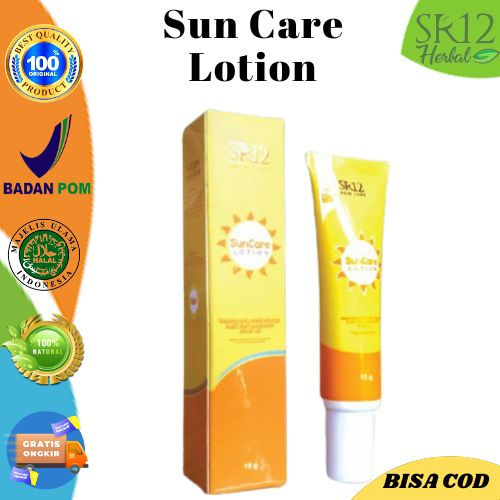 Jual Suncare SR12 / Suncare Lotion / sr12 / Mengandung SPF 25 / Membantu melindungi wajah dari