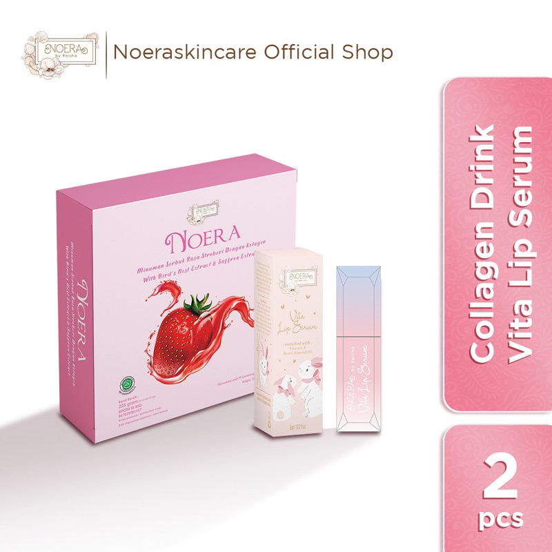 Noera Special Package | Noera Collagen Drink &amp; Noera Vita Lip Serum