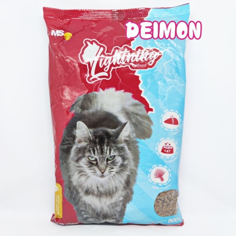 Makanan Kucing Lightning Cat Food 800gram