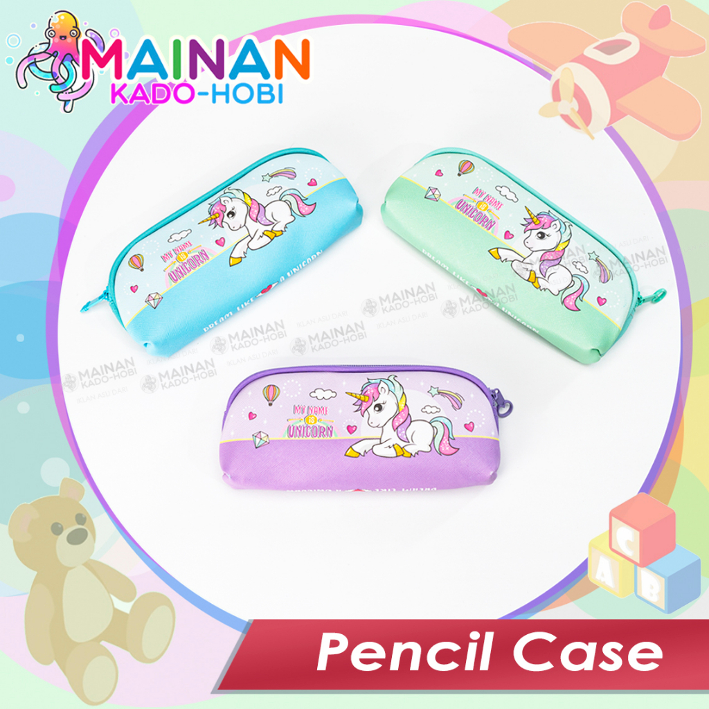 ALAT TULIS SEKOLAH ANAK STATIONERY KOTAK PENSIL PENCIL CASE KARAKTER KARTUN