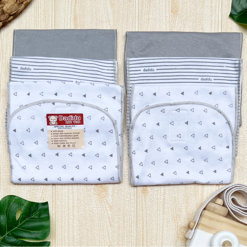 GREY ABU MUDA Series - 6 PCS GURITA PEREKAT BAYI GREY ABU MUDA SERIES merk DADIDU / Gurita Instan Bayi Serian GREY ABU MUDA