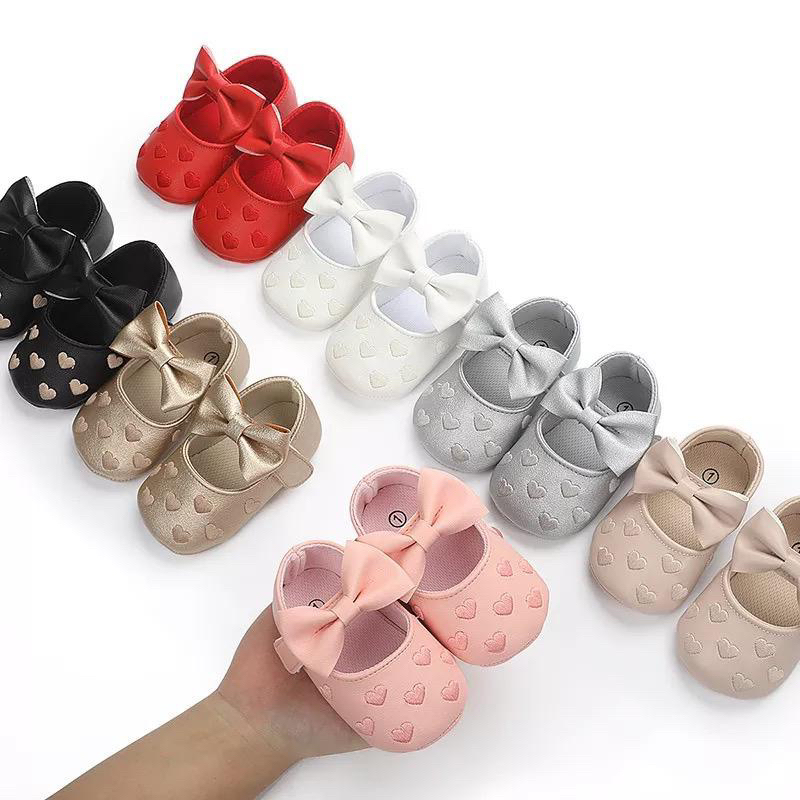 Sepatu Bayi Prewalker Perempuan 0 - 12 Bulan Murah / Baby Shoes Prewalker LOVELY