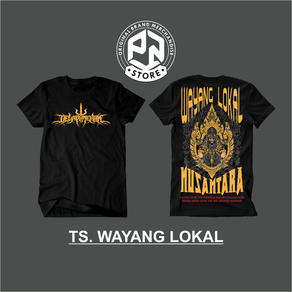 Kaos Pagar Nusa Ts Wayang Lokal