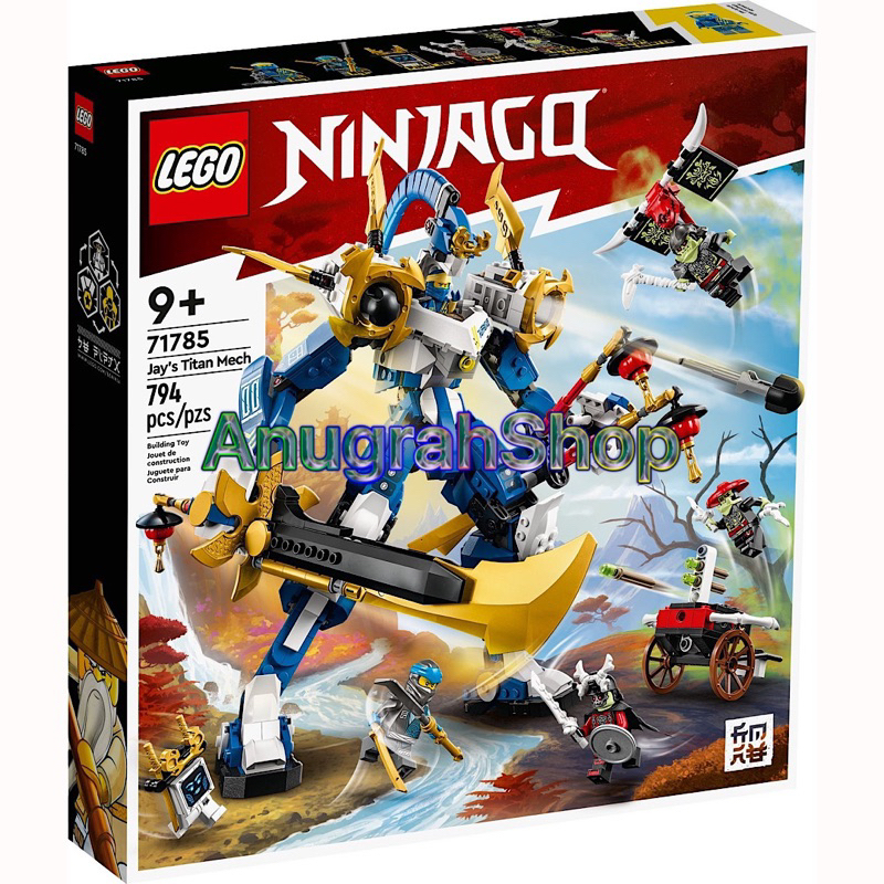 LEGO 71785 NINJAGO Jay Titan Mech