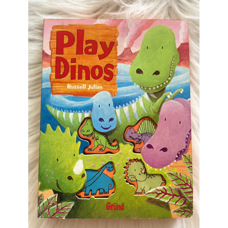 Dino puzzle book NEW buku puzzle murah toddler book mainan edukatif