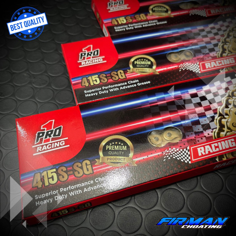 RANTAI PRO1 415 GOLD 130L RXKING F1ZR JUPITER VEGA JUPITER MX MX KING DLL UNIVERSAL