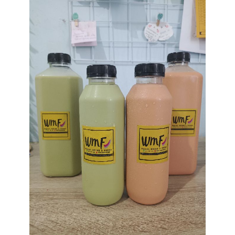 

(Pekanbaru) Thai tea Original & Thai tea Green tea (Premium) 500ml dan 1L