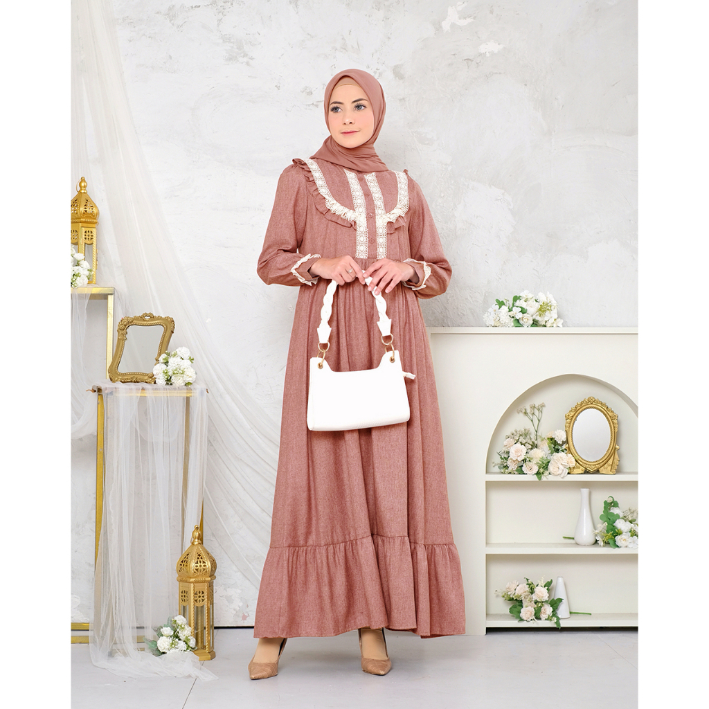 GAVRI Dress - Gamis terbaru by Kingrafa.id