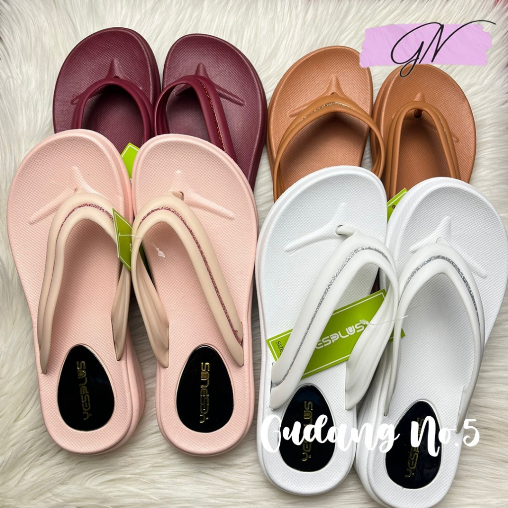 GN-2909-2 Sandal Jepit Jelly Wanita Fashion Korean Style Import Yesplus PCU