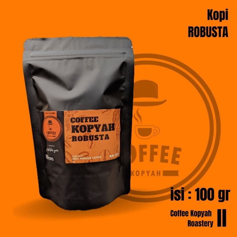 

COD Kopi Murah, coffee kopyah Kopi Robusta 100 gr Kopi Murni