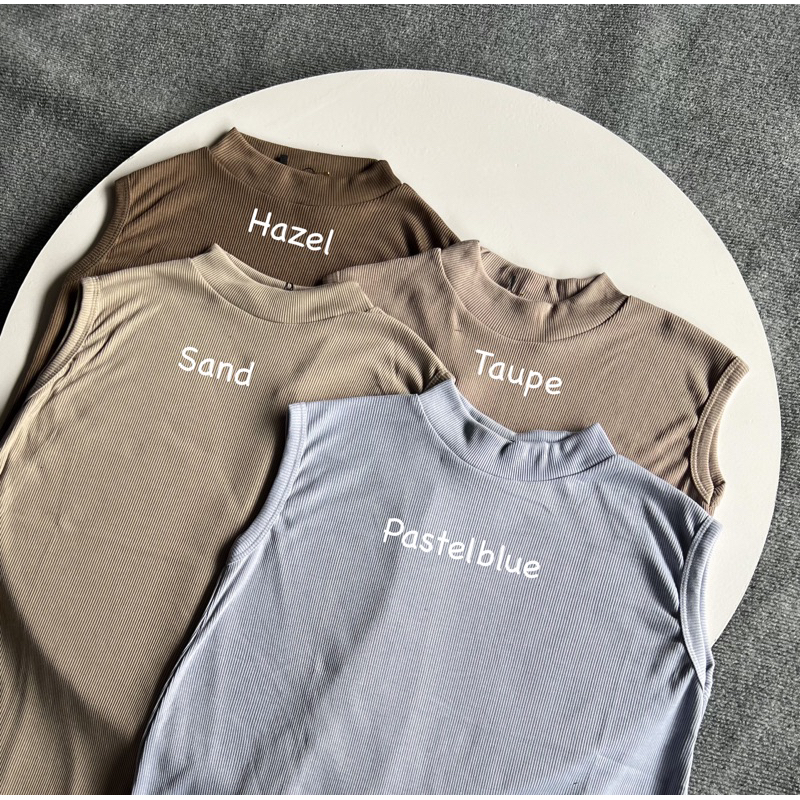 INNER DRESS RAJUT - knit inner dress tanpa lengan premium by gazoutfit