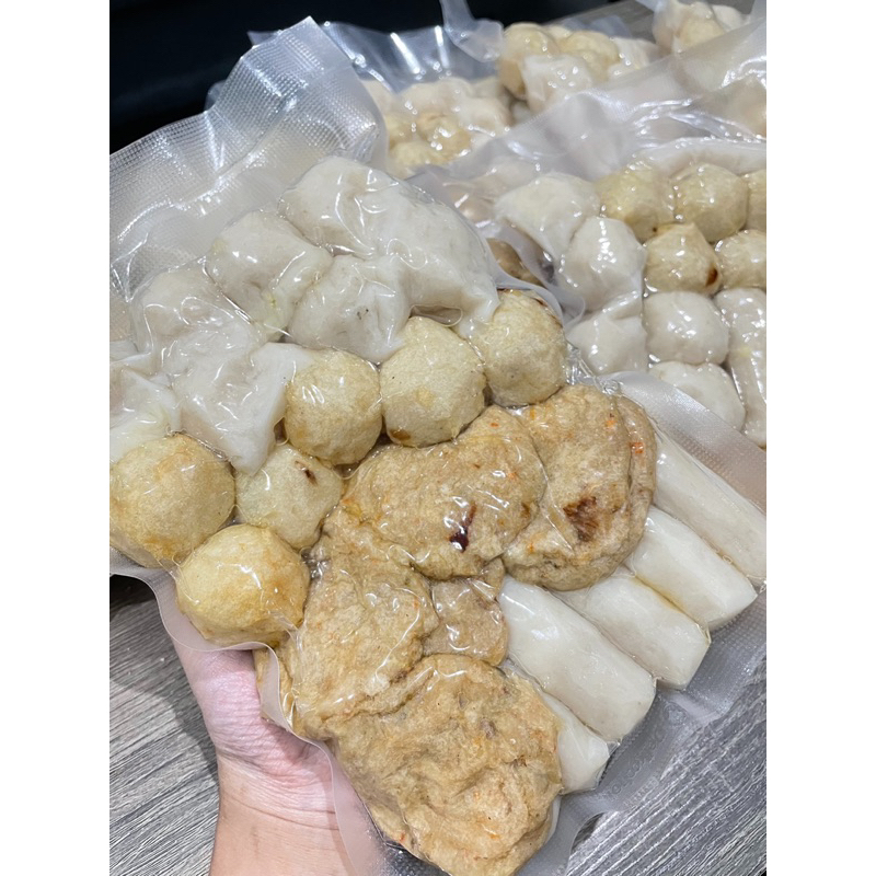 

pempek ikan palembang frozen + cuko