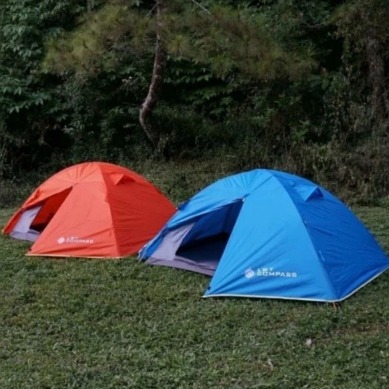 Tenda Camping Compass Lwy 2P Ultralight Frame Alloy Double Layer