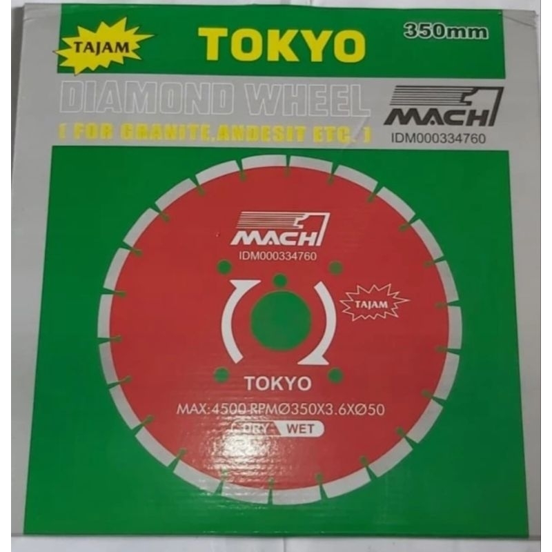 TOKYO Pisau potong ASPAL 14&quot; / TOKYO Diamond wheel 14&quot;