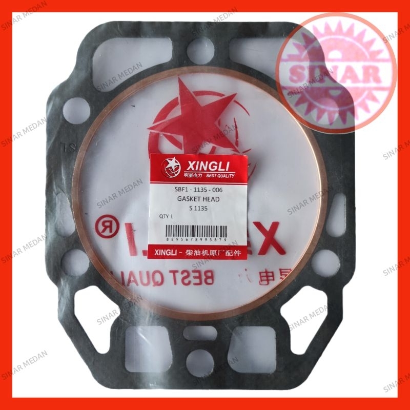 S1133 S1135 S1138 GASKET CYLINDER HEAD ZS1133 1135 1138 PAKING DEKSEL 1 PC