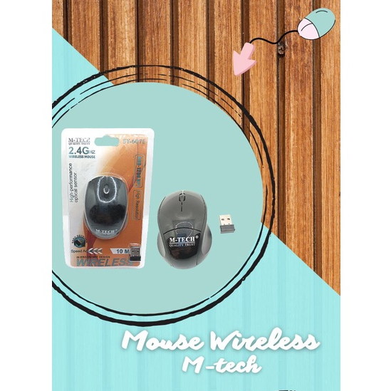 MOUSE WIRELESS M-TECH