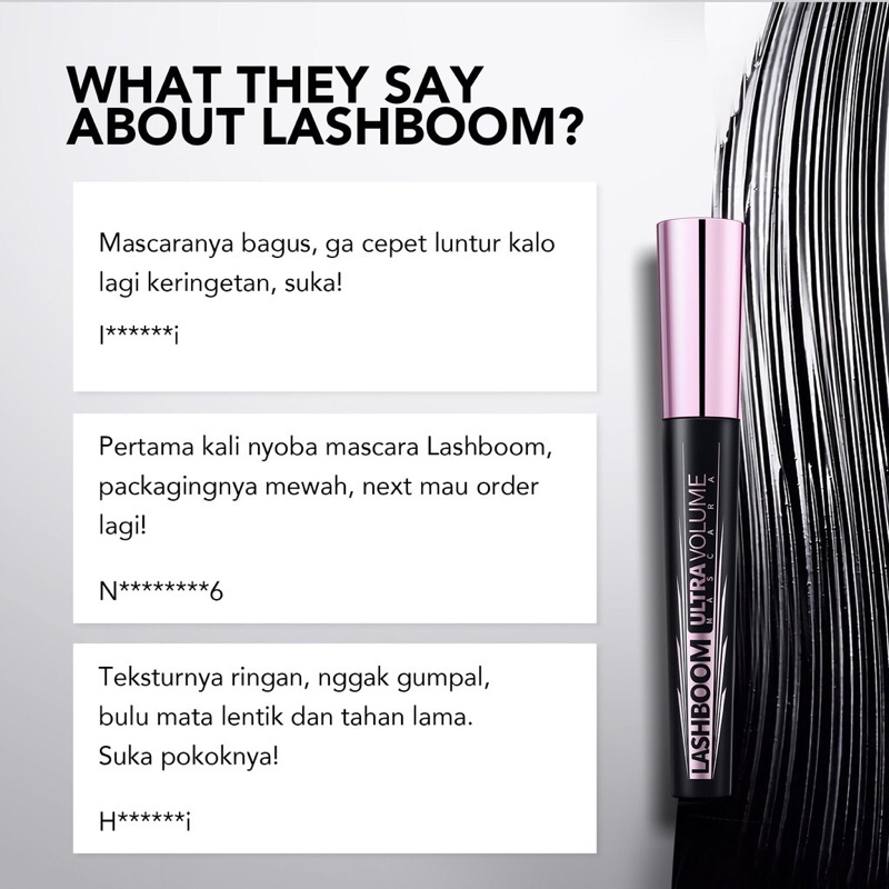 [BISA COD] Y.O.U - YOU Lashboom Ultra Volume Mascara - Maskara YOU - Maskara Waterproof