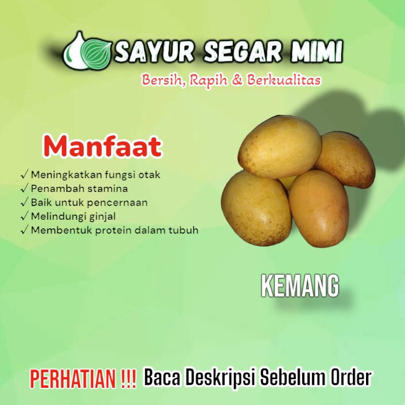 

Kemang 1Buah - Sᴀʏᴜʀ Sᴇɢᴀʀ ♏ɪᴍɪ