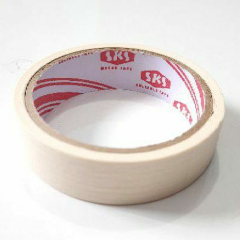 

Masking Tape Lakban Kertas SKS & DSP 1 inci 24mmx12meter Termurah dan terlaris