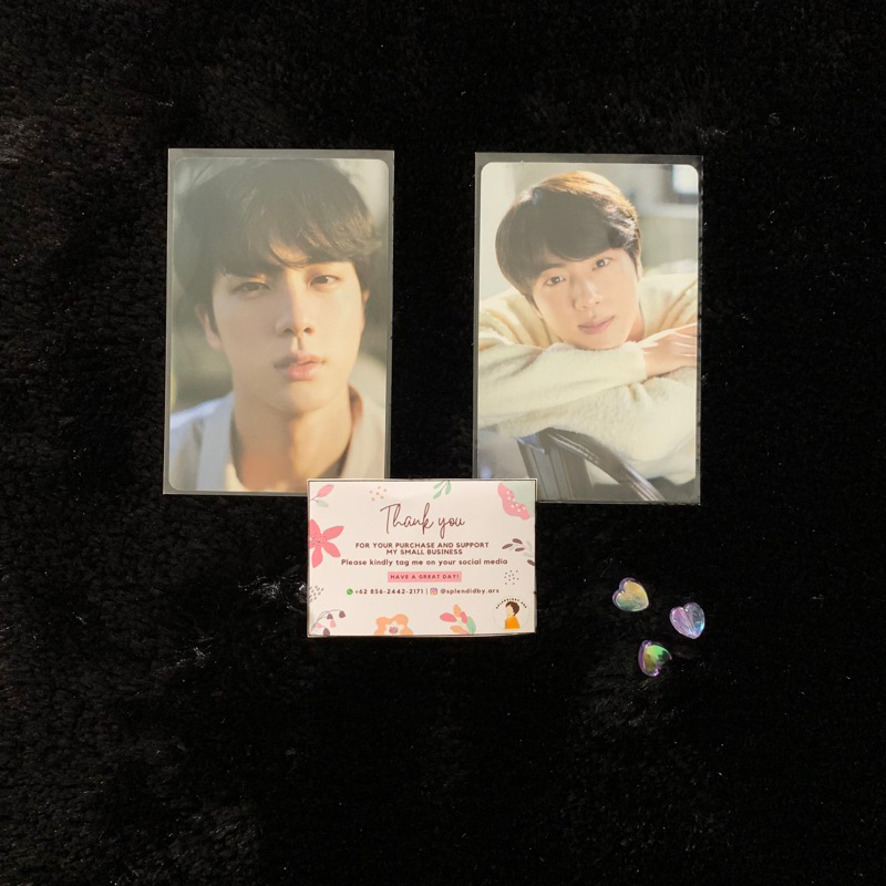 PC Photocard Dicon 101 BTS Jin Official