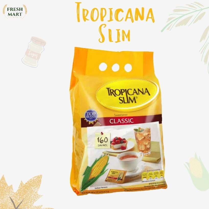 

Tropicana Slim Classic 160 sachet