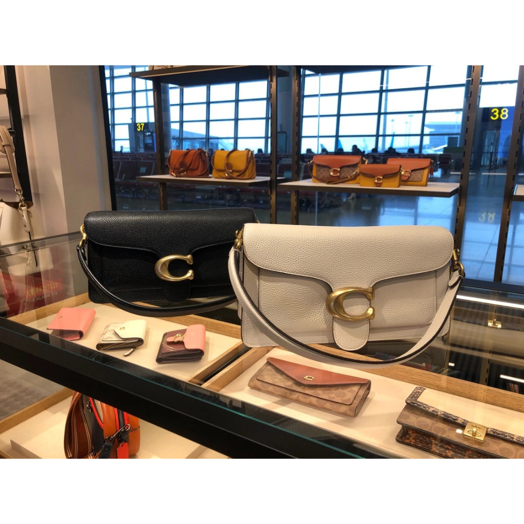 Coach Tabby Shoulder Bag 26 With Signature Canvas Coach Tas Wanita Coach Tas Selempang Coach Bahu Wanita Coach Top Handle Bag