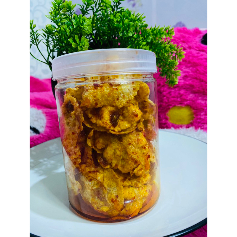 

Emping Melinjo Balado (Sambel Bawang Goreng)