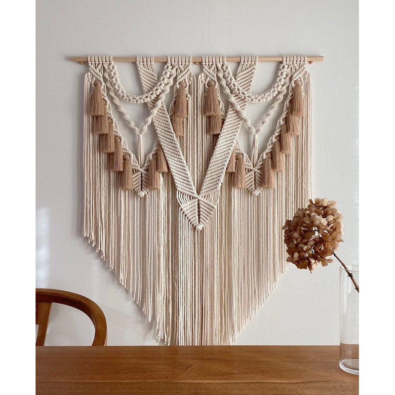 Hiasan Dinding Macrame Dekorasi Rumah Besar