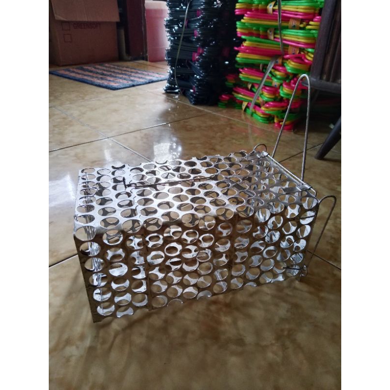 Jebakan Tikus Besi Besar/Perangkap Tikus Jepretan Tikus Silver Besi Anti Karat