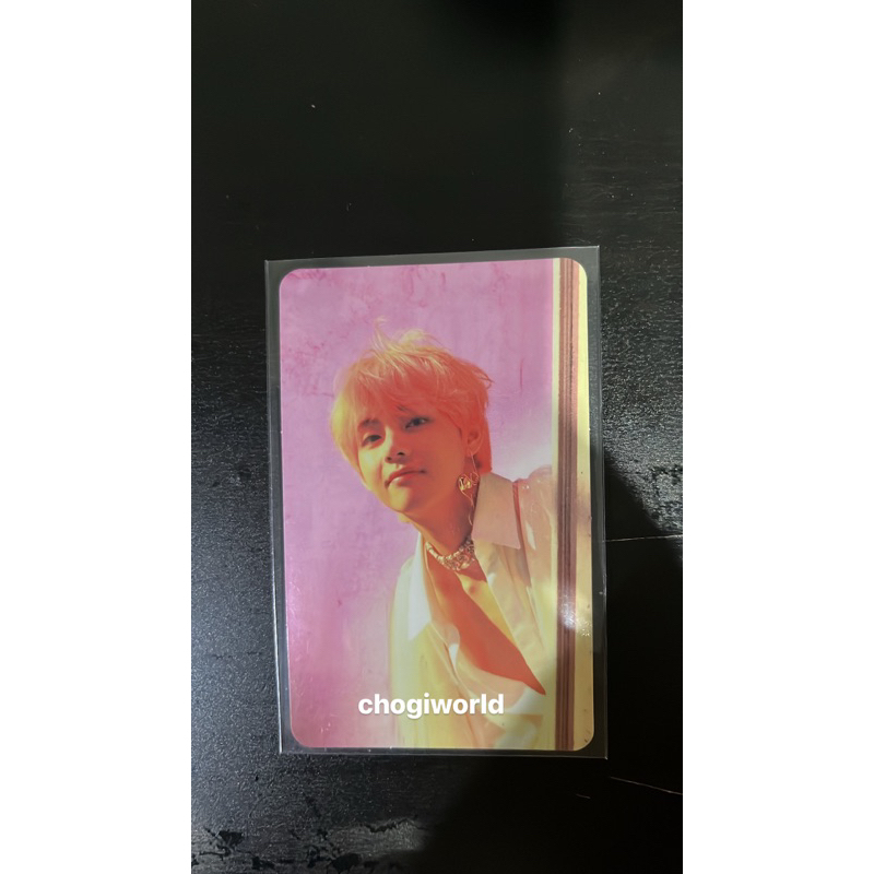 OFFICIAL PHOTOCARD V BTS LOVE YOURSELF ANSWER E