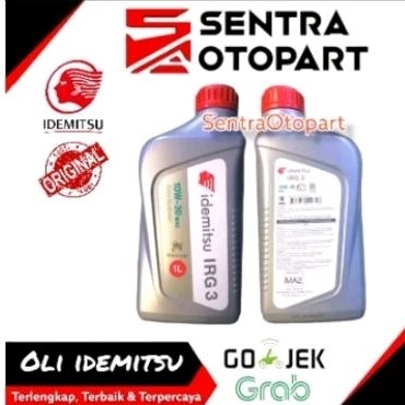 Oli idemitsu irg3 10w30 semi synthetic 1 liter 1000ml