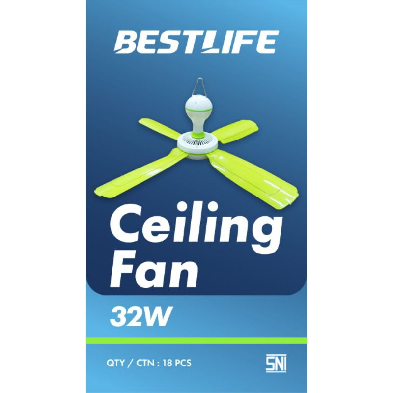 Kipas Gantung  / Kipas  Angin Helifan Bestlife 30 32 watt