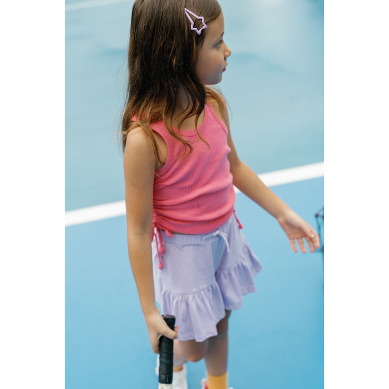 BOHOPANNA RILEY DRAWSTRING TOP/ RILEY DRAWSTRING TOPBOHOPANNA/ SINGLET ANAK PEREMPUAN / SINGLET KERUT/ CROP TOP ANAK