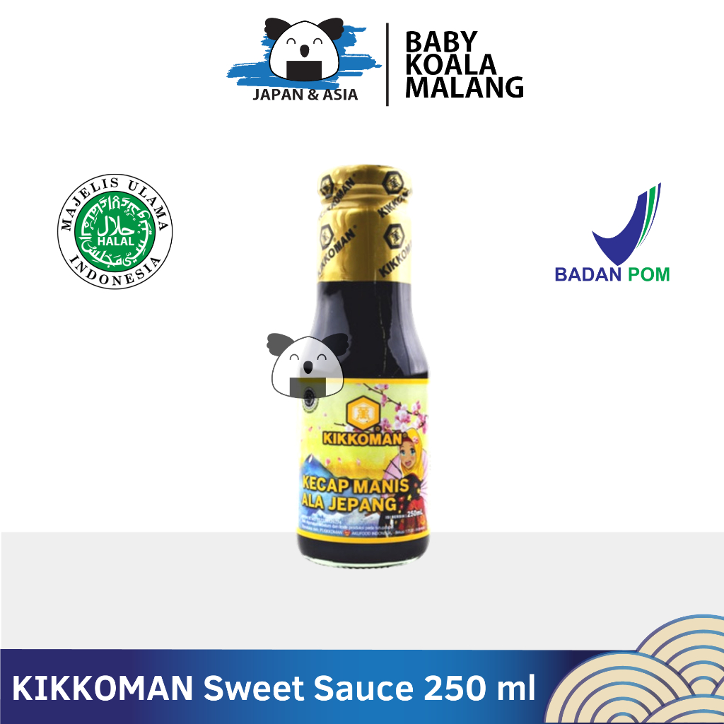 

KIKKOMAN KECAP MANIS Ala Jepang 250 ml Halal | Kecap Manis Ala Jepang;